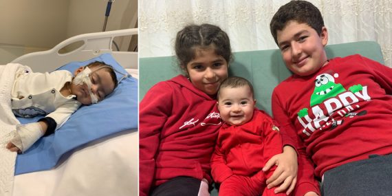 Ambulans uçakla Ankara’ya sevk edilen Zehra bebek sağlığına kavuştu