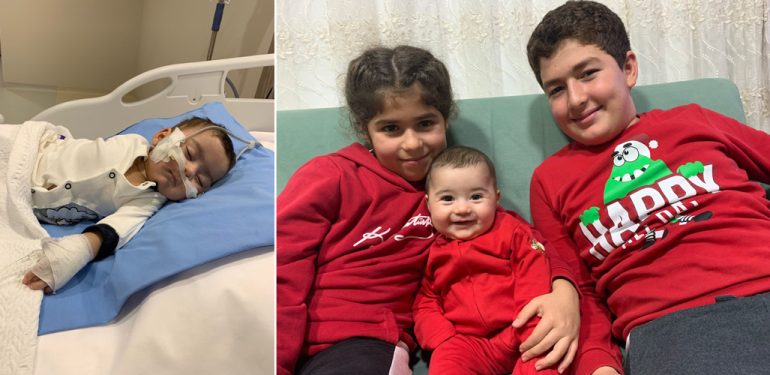 Ambulans uçakla Ankara’ya sevk edilen Zehra bebek sağlığına kavuştu