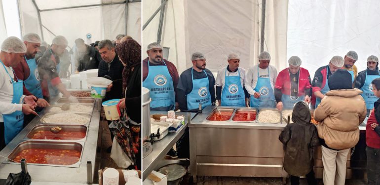 Deprem bölgesinde bulunan ünlü aşçı Hikmet Usta’dan Bayramı mesajı