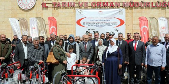 %75 hibe ile 1000 çiftçiye 1000 süt sağım makinesi dağıtımı devam ediyor