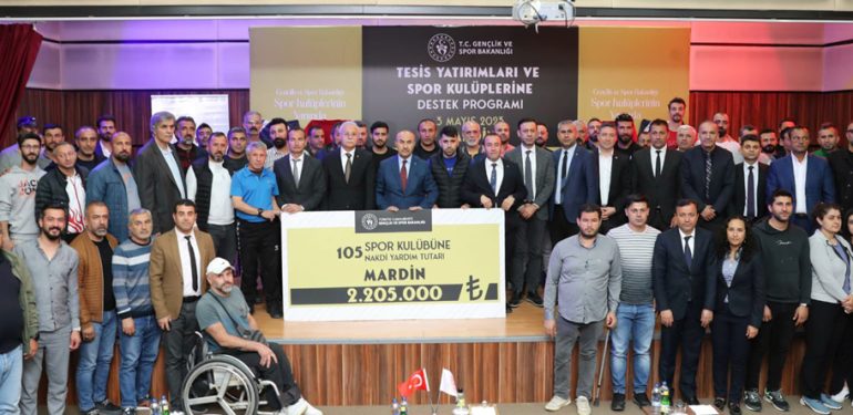 Amatör Spor Kulüplerine 2 Milyon 205 Bin TL’lik Destek