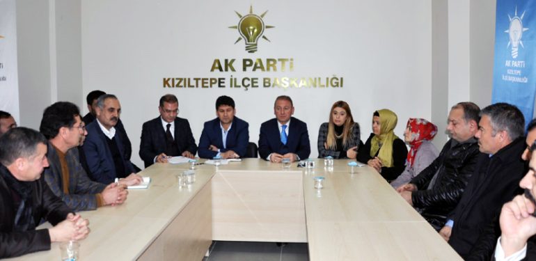 Kızıltepe Ak Parti danışma toplantısı yapıldı