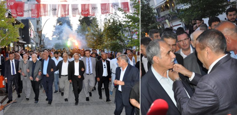 CHP adayı Karaboğa’dan Kızıltepe’de gövde gösterisi