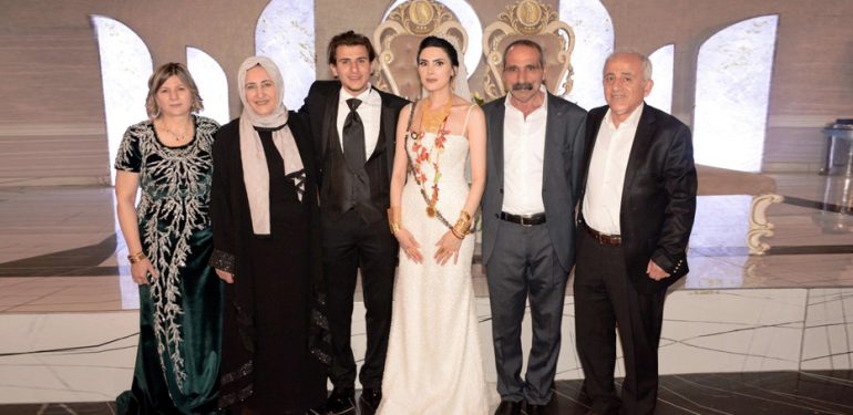 Demir ve Kassap ailelerinin mutlu günü