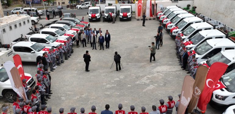 Mardin’de haşerelere karşı ilaçlama çalışmalarının startı verildi