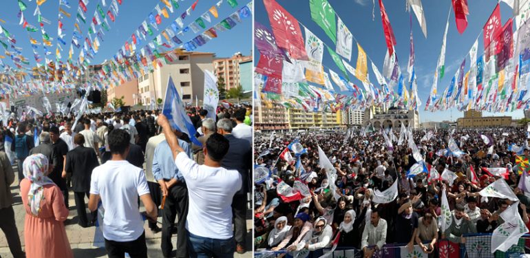Yeşil Sol Parti Kızıltepe’de miting düzenledi