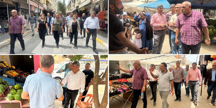 Yeşil Sol Parti, HDP ve DBP’den esnaf ziyareti