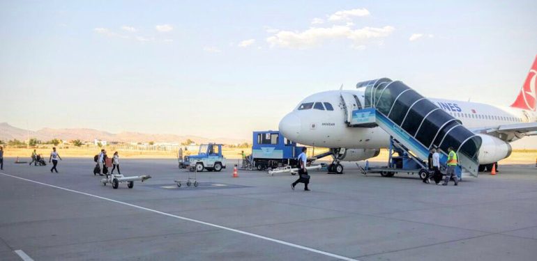 Mardin Havalimanı Mayıs ayında 62 bin yolcuya hizmet verdi
