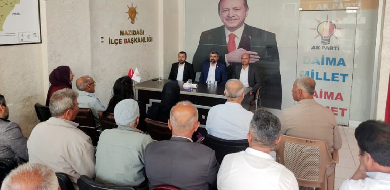 Kılıç: Daima Mardinli hemşerilerimizin hizmetinde olacağız.
