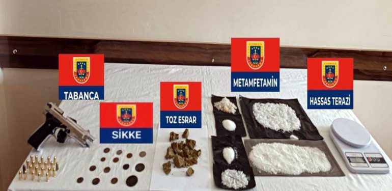 Derik’te uyuşturucu operasyonu