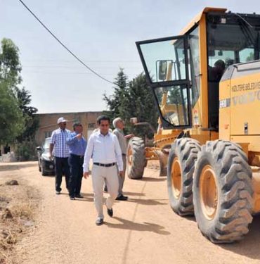 Kızıltepe Belediyesi, yol bakım ve onarım çalışmaları