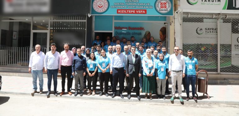 Kızıltepe Vefa Projesi hayata geçirildi