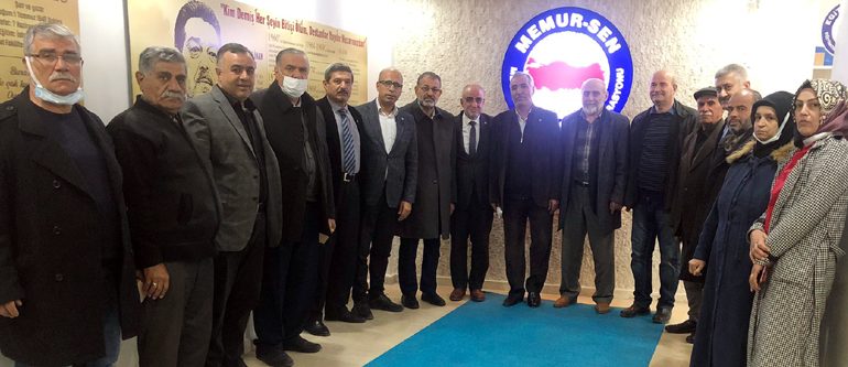 Emekli Memur-Sen Genel Başkan Küçükkösen Mardin’de