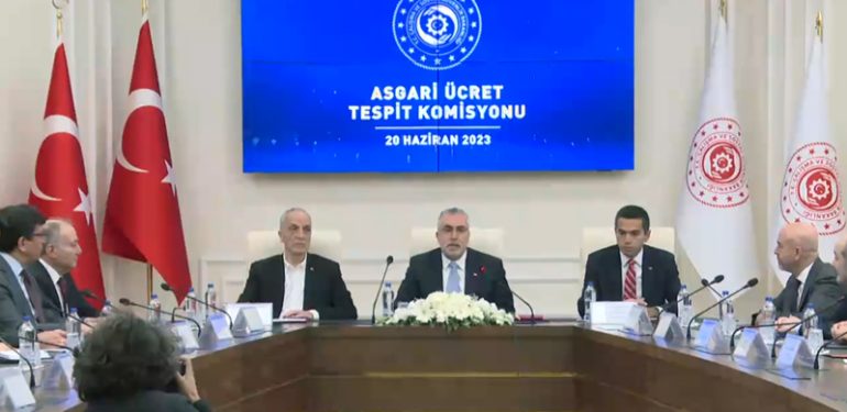 Yeni asgari ücret zammı açıklandı