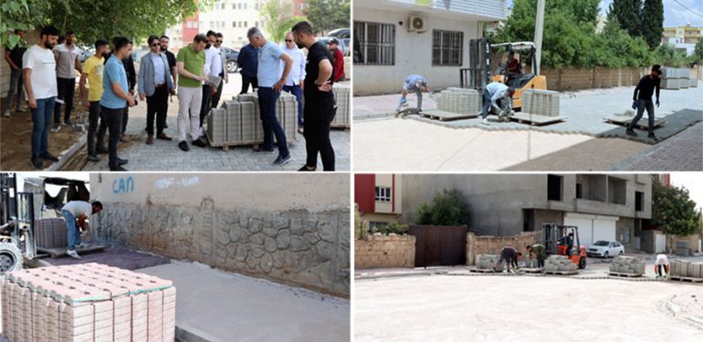 Kızıltepe’de 8 ayda 450 bin metrekare yol çalışması yapıldı