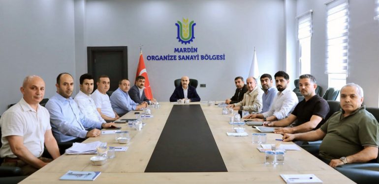 Mardin 1.Organize Sanayi Bölgesi müteşebbis heyeti toplandı