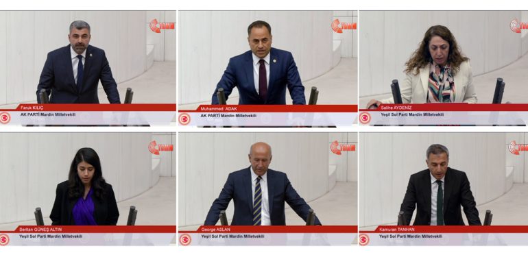 Mardin Milletvekilleri TBMM’de yemin etti