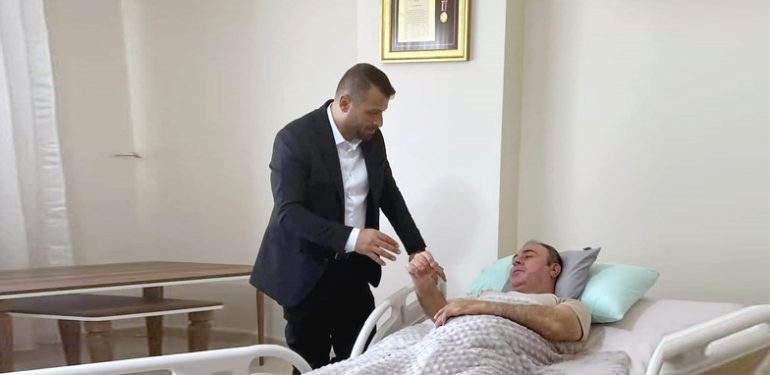 Alma’dan 15 Temmuz Gazisi Algan’a ziyaret