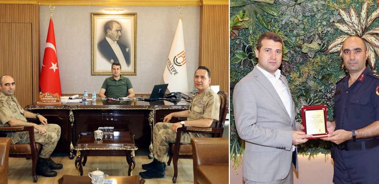 Kızıltepe Jandarma Komutanlığında Görev Değişimi