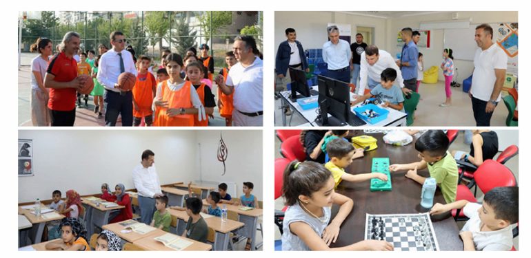 Kızıltepeli Öğrenciler Tatili Dolu Dolu Geçiriyor