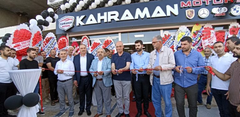 Kahramanlar Motors’un açılışı yapıldı