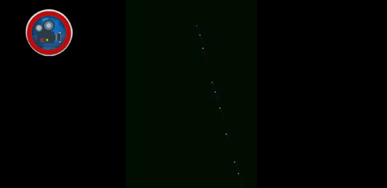 Starlink uyduları Kızıltepe semalarında görüldü!