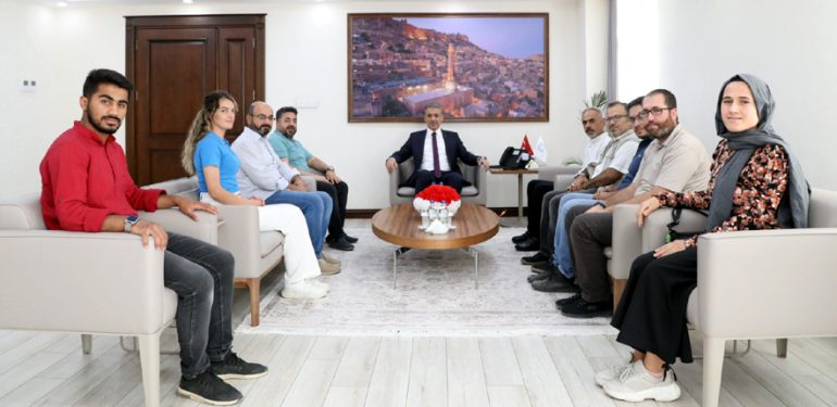 Gazetecilerden Vali Akkoyun’a hayırlı olsun ziyareti