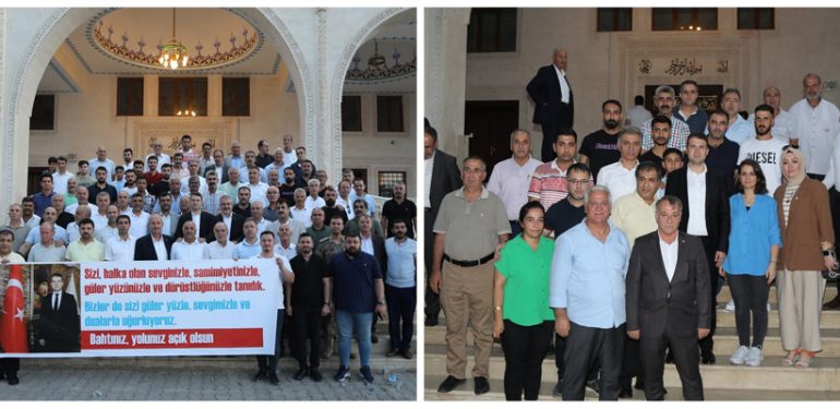 Kaymakam Cıdıroğlu Kızıltepe’ye veda etti