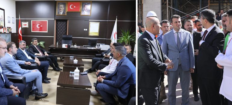 Sağlık Bakan Yardımcısı Kızıltepe Devlet Hastanesi ek binasında incelemelerde bulundu