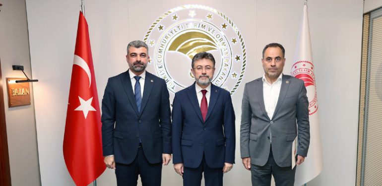 Mardin vekilleri Tarım ve Orman Bakanı ile görüştüler