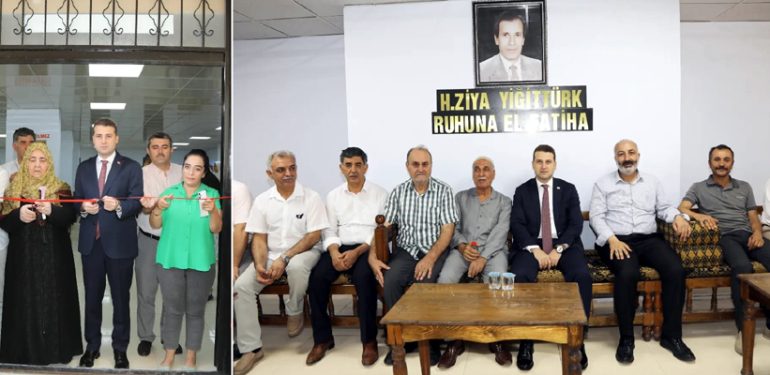 Ziya Yiğit Türk taziye evi yeniden hizmete açıldı