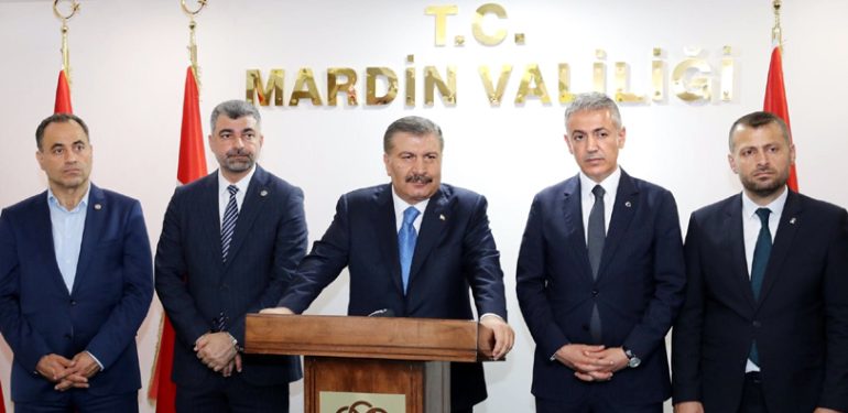 Sağlık Bakanı Dr. Fahrettin Koca Mardin’de