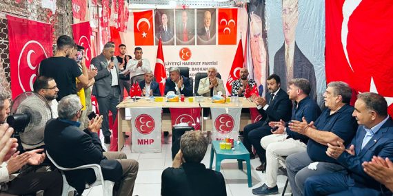 Kızıltepe MHP ilçe başkanlığına Tezdönen seçildi