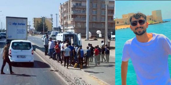 Kızıltepe’de Otomobilin çarptığı genç öldü