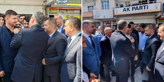 Gelecek Partisinden istifa eden Derik ilçe yönetimi Ak Parti’ye katıldı