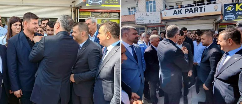 Gelecek Partisinden istifa eden Derik ilçe yönetimi Ak Parti’ye katıldı