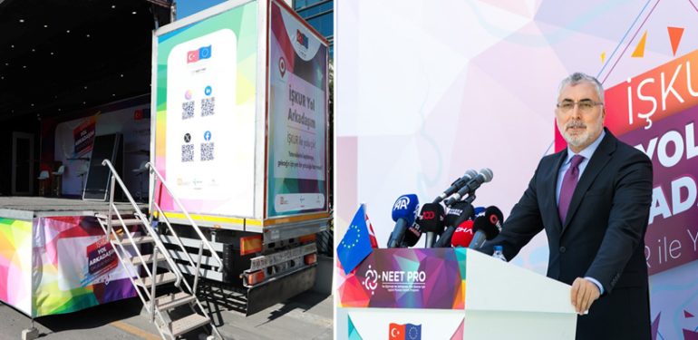 ‘İŞKUR Yol Arkadaşım’ kampanya TIR’ı Mardin’e geliyor