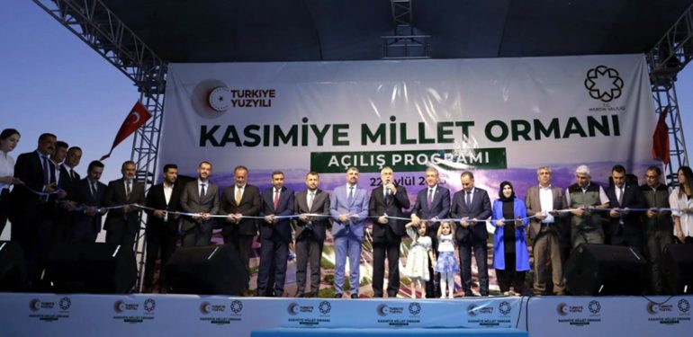 Mardin Kasımiye Millet Ormanı’nın Açılışı Yapıldı