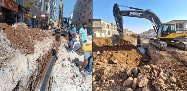 MARSU’dan Kızıltepe’de İçme Suyu ve Altyapı Çalışmaları