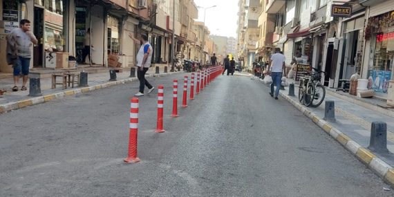 Trafiği rahatlatmak için sokaklara yeni düzenleme yapıldı