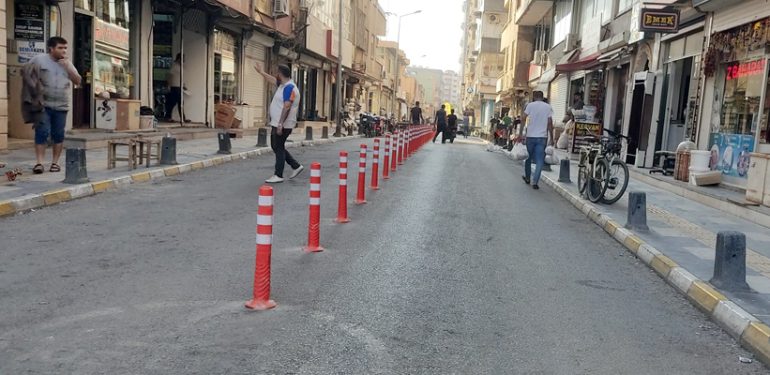 Trafiği rahatlatmak için sokaklara yeni düzenleme yapıldı