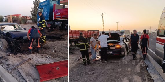 İpek yolunda trafik kazası: 4 Yaralı