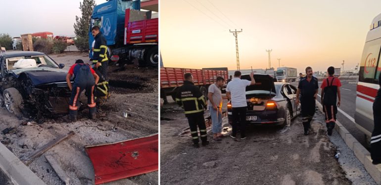 İpek yolunda trafik kazası: 4 Yaralı