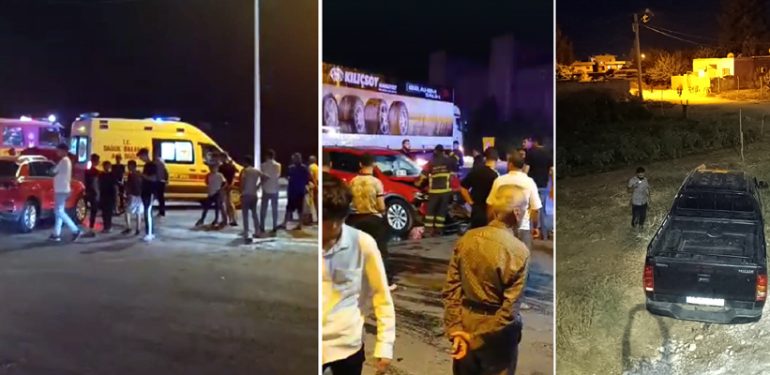 Kızıltepe çevre yolunda trafik kazası: 4 yaralı