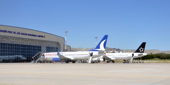 Mardin Havalimanı Ağustos ayı yolcu trafiği belli oldu