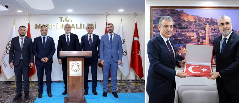 Bakan Işıkhan Mardin Valiliği’ni Ziyaret Etti