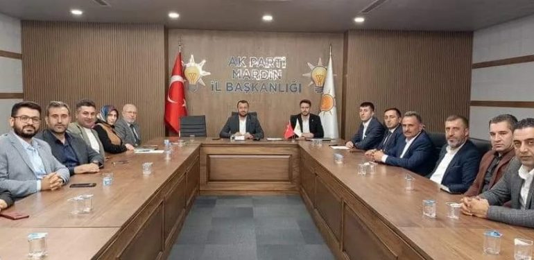 AK Parti Mardin İl Başkanlığı’nda Yeni Dönem Başladı