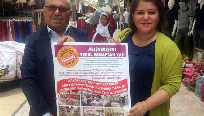 Kızıltepe’de Esnafına sahip çık alışverişini yerel esnaftan yap kampanyası