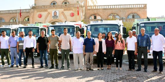 Kızıltepe Belediyesi Temizlik Araç Filosunu Yeniledi