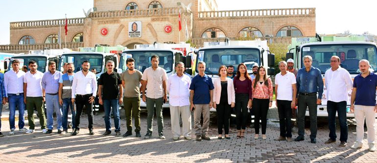 Kızıltepe Belediyesi Temizlik Araç Filosunu Yeniledi